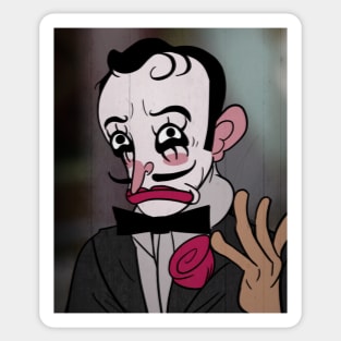 Bioshock Cartoon Sander Cohen Sticker